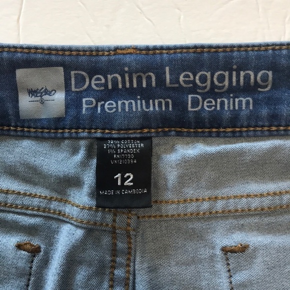 DIY Mossimo Distress Stretch Denim Short Shorts 12 - Picture 3 of 3